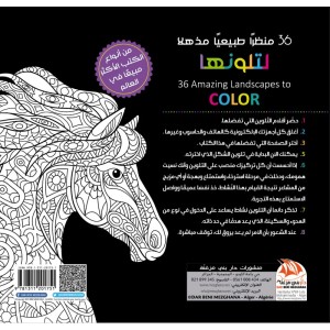 Livre de coloriage pour adultes - Tome 3 -36 superbes designs de paysages
